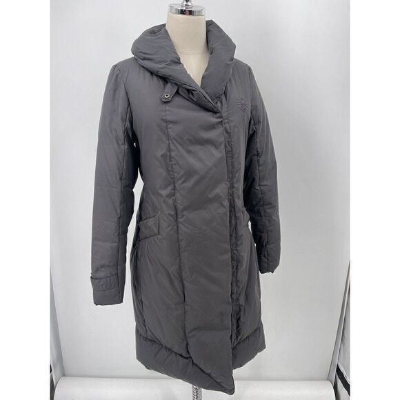 Ugg Australia womans puffer jacket small duck down black hoodie BoxL - Picture 9 of 11